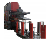 H Type High Speed Fin Press Line For Fin Production And Stack Length 900/1200/1500