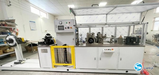 Professional Radiator Fin Forming Machine with 3.2-3.5mm Fin Wave Distance and 0.08mm Fin Material Thickness