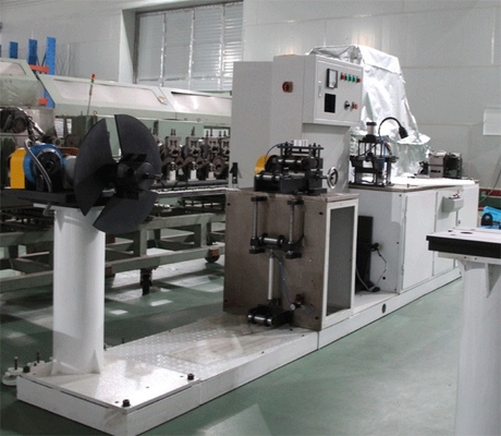 1.1 Mm Blade Thickness and Speed Aluminum Fin Forming Machine for Radiator Maximum 130 M/min Processing Speed