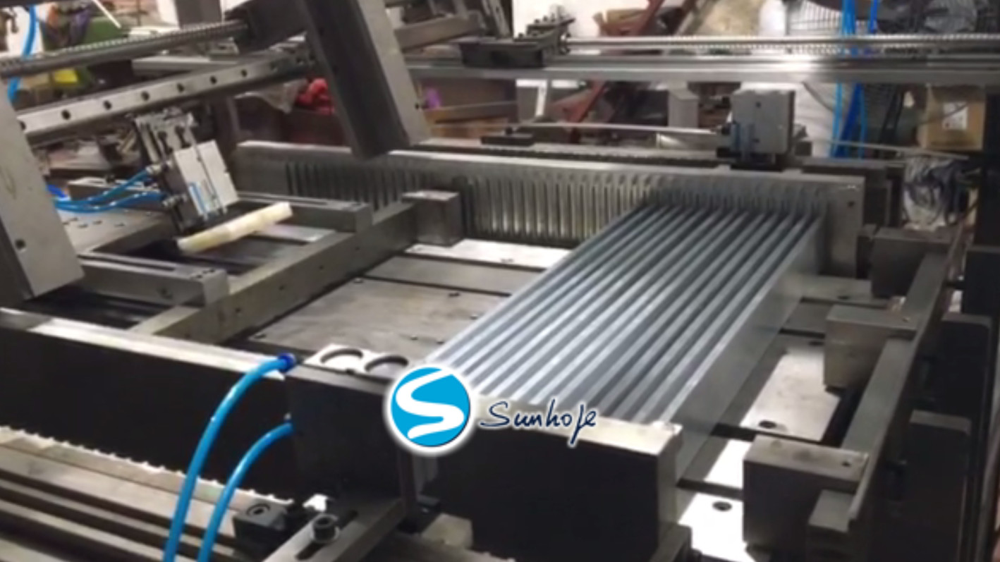 Core Washer Radiator Industrial Radiator Core Builder Machine 120mm Maximum Size Of Head Plate