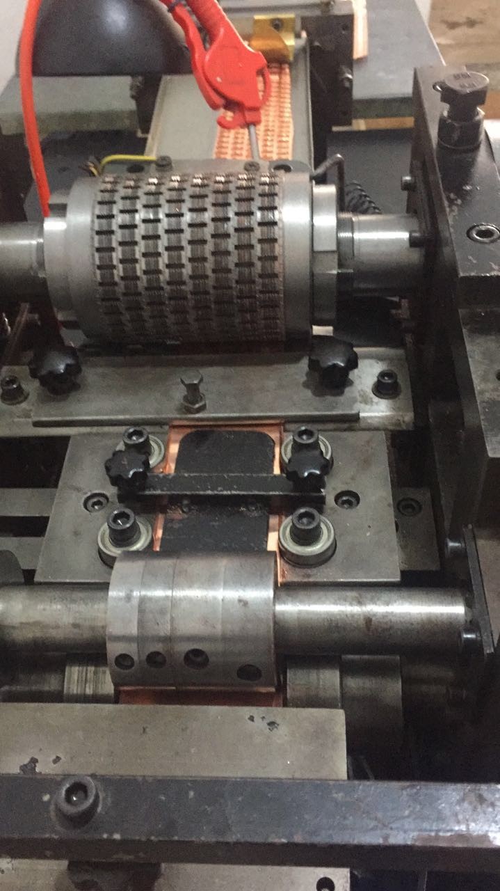 Precise 8mm Fin Height Fin Forming Machine With 60 Times /min Cut-off Times