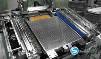 Steam Line Machine Streamline Production With Semi-automatic Radiator Core Builder Machine ...