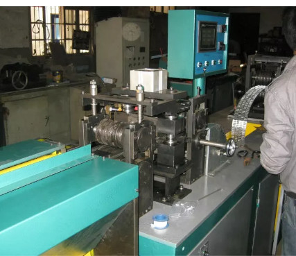 PLC Copper Radiator Fin Forming Machine Plate Fin Type