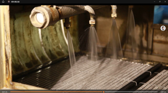 316L Stainless Steel Braided Continuous Tunnel Type Natural Gas Brazing Oven for Workpieces up to 250mm Height