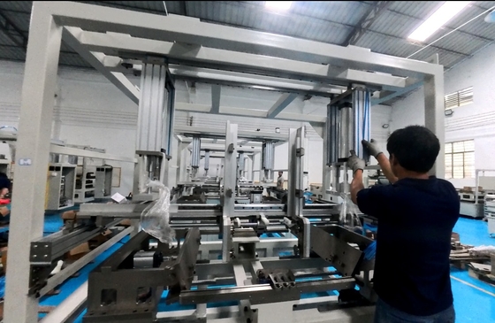 Semi-automatic Radiator Core Builder Machine With Indenter 3 Within Maximum Core Size 800*800*100mm