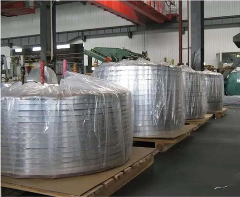 3105 Grade Packaging Hot Rolled Aluminum Foil Sheets W2400mm Max.