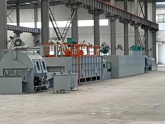 Continuous 700KW Aluminum Brazing Furnace Industrial Electric
