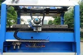 OEM Radiator Production Line Plastic Tank Crimping Machine 1000mm Height