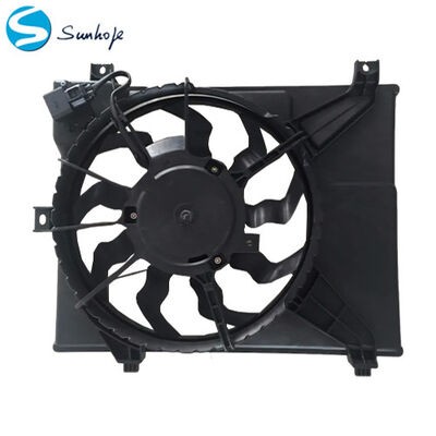 Fan Shape Radiator PA66 Square Shape Car Radiator Fan