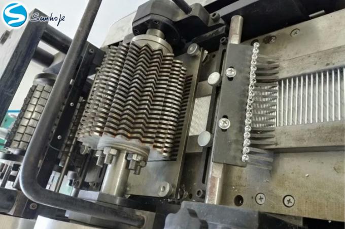 High Speed Programmable Fin Forming Machine