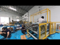 Aluminum Radiator Core Builder Machine  8mm Fin Height 2mm Tube Assembling