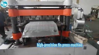 Custom Fin Press machine