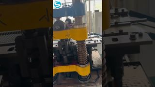 Aluminum Radiator Fin Forming Machine in Operation 🔧 | SUNHOPE Production Line
