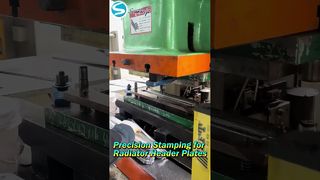 Radiator Header Plate Manufacturing Process | OEM Custom Part