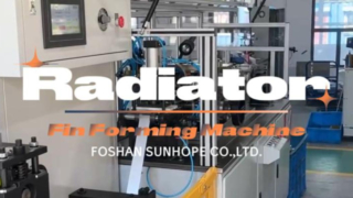 Radiator Fin Forming Machine